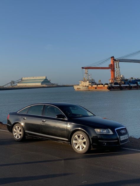 Audi A6 C6 at the docks Valeria Core, Audi A6 C6, Audi A6, Audi, Cars, Quick Saves