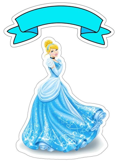 Cinderella Images Printable, Cinderella Topper, Cinderella Doll Cake, Cinderella Theme Cake, Happy Birthday Disney Princess, Cinderella Cupcake Toppers, Cinderella Birthday Cake, Cinderella Cake Topper, Disney Princess Cake Topper