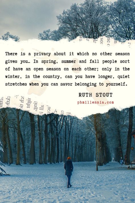 Winter Is Coming Quotes, Seasonal Pictures, Wholesome Quotes, Forest Quotes, Winter Quote, Hygge Winter, January Quotes, Small Poems, Winter Poems