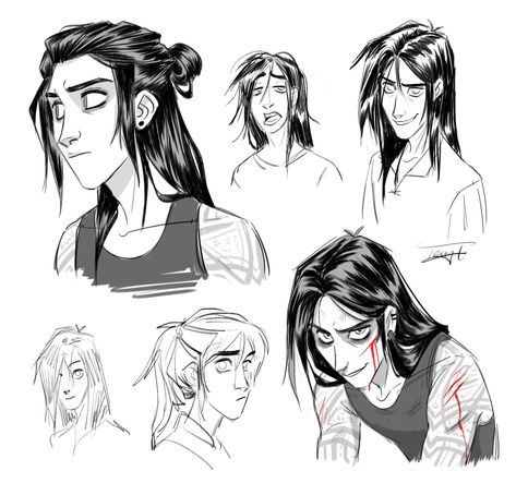 Teny Issakhanian🇦🇲 on Twitter: "For whoever needs it, here is some long hair Douxie to brighten your day ☀️ he looks like his mom with the long hair it’s kind of cute… https://t.co/oYA9Mr0BXP" Teny Issakhanian, Arcadia Ship, Trollhunters Characters, Body Pose Drawing, Walt Disney Animation, Walt Disney Animation Studios, Short Comics, Animation Studio, How To Draw Hair