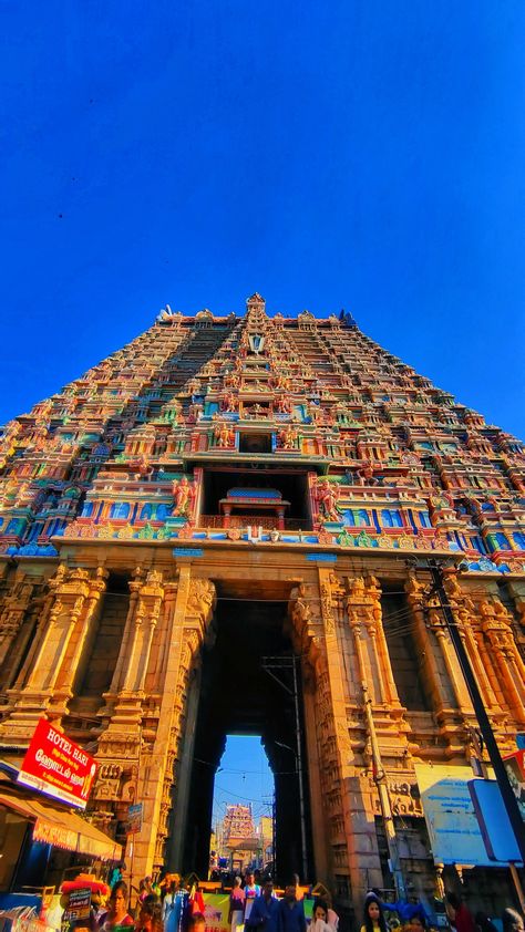 #srirangam Srirangam Ranganathar, Srirangam Temple, Temple Photography, Views Video, Whole Earth, Beautiful Views Video, Art And Architecture, Beautiful Views, Temple