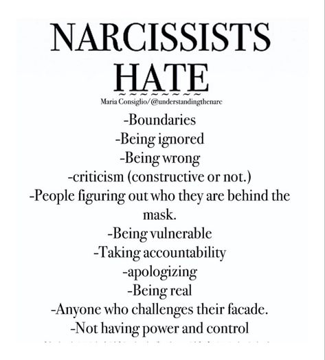 Maria Consiglio, Love Thyself, Narcissistic Tendencies, Behavior Quotes, Narcissism Quotes, Narcissism Relationships, Importance Of Mental Health, Manipulative People, Mental Health Facts