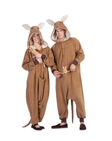 Kangaroo Costume, Pregnant Halloween Costumes, Halloween Pregnancy Announcement, Pajama Costume, Animal Pajamas, Halloween Onesie, Pregnant Halloween, Costumes For Teens, Adult Pajamas