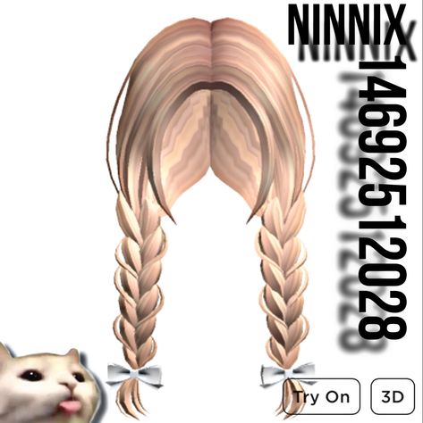 Berry Ave Blonde Hair Codes, Blonde Hair Codes For Berry Ave, Blonde Hair Roblox, Blonde Hair Codes, Cottage Girl, Two Color Hair, Brown Hair Roblox, Pelo Cafe, Roblox Hair