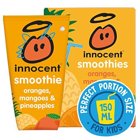 Smoothie For Kids, Innocent Smoothie, Fruit Tower, Innocent Drinks, Banana Phone, Mango Pineapple Smoothie, Mango Pineapple, Smoothies For Kids, Free Fruit