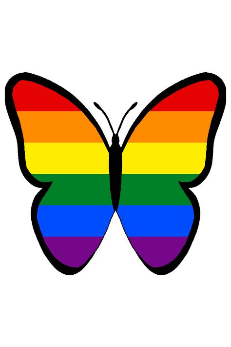 Pride Rocks, Pride Butterfly, Rainbow Tattoos, Pride Stuff, Pride Rock, Pride Collection, Gay Aesthetic, Butterfly Wallpaper Backgrounds, Gay Love