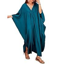 Long Swimsuit Coverups, Casual Kaftan, Beach Kaftan Dress, Caftan Dresses, Kaftan Dresses, Loungewear Dress, Plus Size Beach, Beach Kaftan, Vacay Vibes