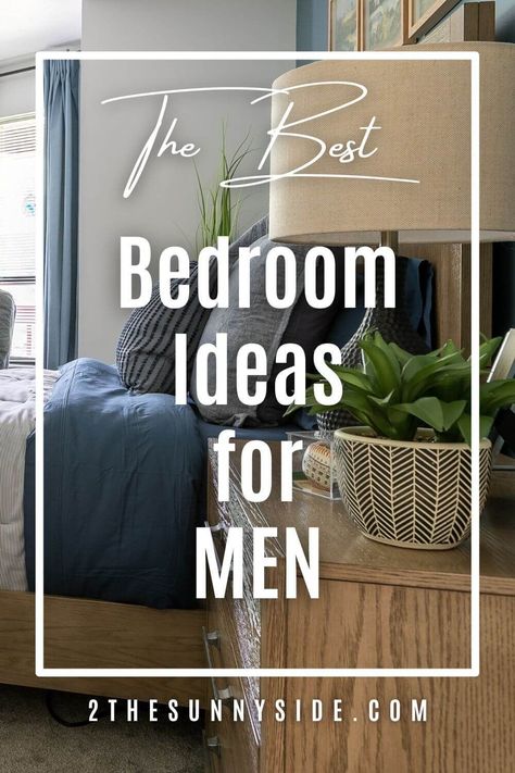 Elevate your bedroom without emptying your wallet! Discover budget-friendly men's bedroom ideas that ooze style. Explore color schemes, decor, and smart tips to craft your personal retreat on a budget. Dive into "The Best Men's Bedroom Ideas on a Budget" and embark on a creative journey to transform your space. Young Men Room Ideas Bedrooms, Young Adult Bedroom Male, Male Room Ideas Masculine Bedrooms, Single Man Bedroom, Young Men Bedroom, Bedroom Ideas For Young Man, Mans Bedroom Ideas, Mens Bedroom Ideas Masculine Interior, Young Man Bedroom