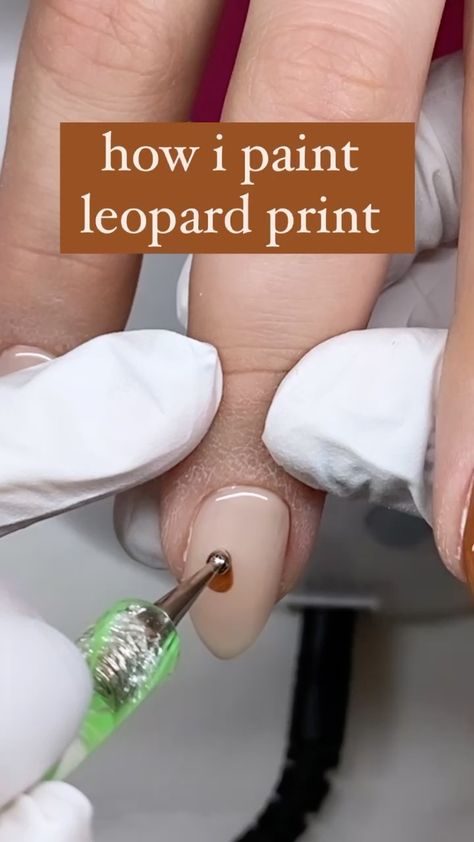 thenailartbabe on Instagram: quick leopard print demo 🐆 // — #thenailartbabe #nailartbabetutorials #nails #nailart #nailartist #nailartoftheday #nailitdaily… Leopard Nails Diy, Leopard Print Nails Tutorial, Leopard Nails Tutorial, Leopard Print Nail Art, Leopard Print Nail, Leopard Nail Designs, Leopard Nail Art, Print Nail Art, Cheetah Nail Designs