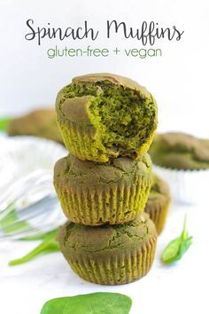 Spinach Banana Muffins, Spinach Muffins, Healthy Breakfast Muffins, Fruit And Veggies, Gluten Free Muffins, Paleo Breakfast, Healthy Muffins, Breakfast Muffins, Healthy Gluten Free