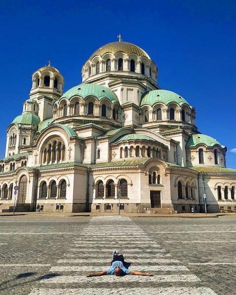 St. Alexander Nevsky Cathedral, Bulgaria. Orthodox Architecture, Alexander Nevsky Cathedral, Alexander Nevsky, Architectural Sculpture, Cathedral Architecture, Sacred Places, Lego Building, Ancient Architecture, Architecture Building