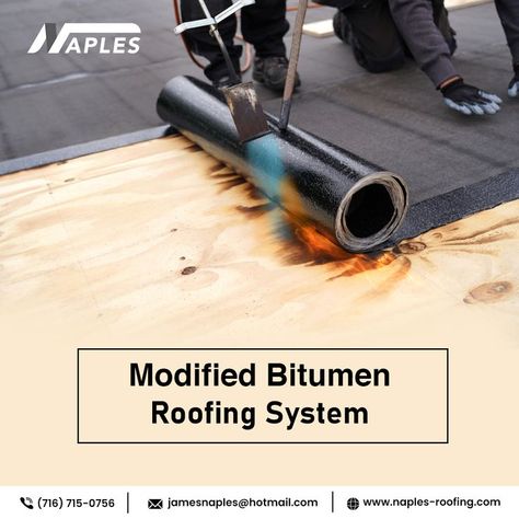 Modified Bitumen (Mod Bit) roofing is the next generation of the tried-and-true built-up roof. Typically comprised of 2-3 plies of asphaltic felts, they can be torch-applied or installed with cold adhesive. #ModBitRoofing #roofing #roofingservice #roofingneeds #commercialroofing #industrialroofing #ModifiedBitumen #roof #USA #newyork #Buffalo Bitumen Roof, Industrial Roofing, Buffalo City, Commercial Roofing, Roofing Services, Roofing Contractors, Industrial Buildings, 45 Years, The Next Generation