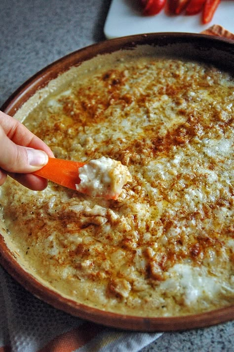 Hot Clam Dip Recipe, Hot Clam Dip, Baked Clam Dip, Clams Casino Dip Recipe, Clams Casino Dip, Clam Dip Recipe, Clam Dip, Italian Bread Crumbs, Clams Casino