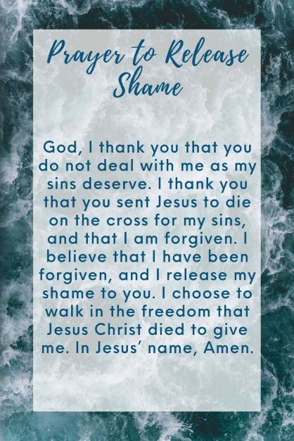 How To Let Go Of Guilt, Prayer For Guilt And Shame, Prayers To Let Go, Releasing Shame, Let Go Of Shame, Overcoming Shame, Shame And Guilt, Letting People Go, Prayer For Love