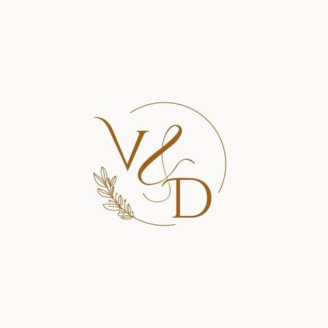 VD initial wedding monogram logo Vd Logo, Wedding Initials Logo Design, Wedding Initials Logo, Wedding Matching Outfits, V Logo Design, Initials Logo Design, Wedding Logo Monogram, Iphone Wallpaper Classy, Dream Wedding Decorations