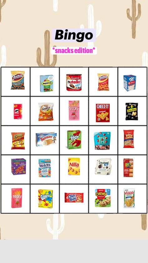 #bingo #snacks #preppy Preppy Snacks, Preppy Shuffles, On The Go Snacks, Your Aesthetic, Connect With People, Bingo, Creative Energy, The Go, Snacks