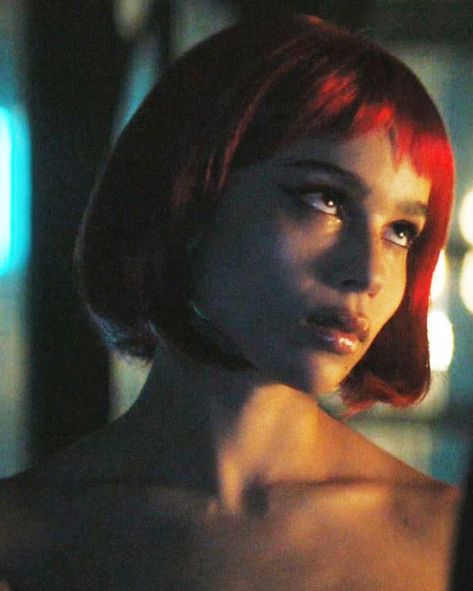 Zoe Kravitz, A Woman, Red, Hair