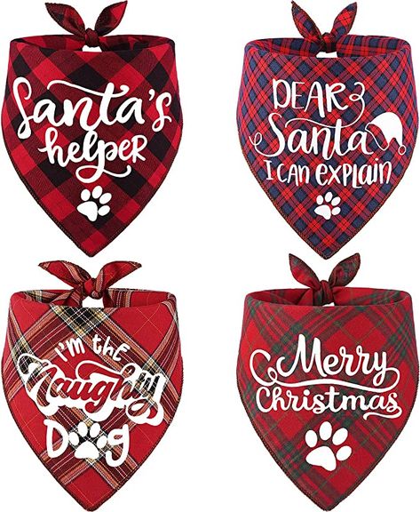 Christmas Pet Photos, Dog Bandana Diy, Puppy Bandana, Holiday Accessories, Gifts Set, Fall Dog, Cats Pet, Dog Backpack, Pet Scarf