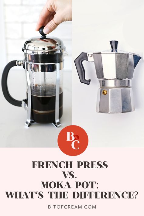 Get equipped with all the info you need to make the best cup of joe with either method! Dual Coffee Maker, Coffee Content, Italian Espresso Machine, Moka Pot Coffee, Steeped Coffee, Cuban Coffee, Coffee Guide, Drip Coffee Makers, Coffee Facts