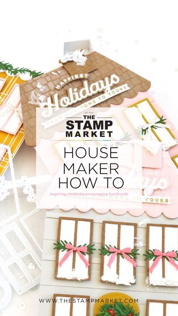 The Stamp Market, Cardmaking Ideas, Diy Christmas Cards, Christmas Cards To Make, You Tube, New House, Card Maker, Holiday Card, See It