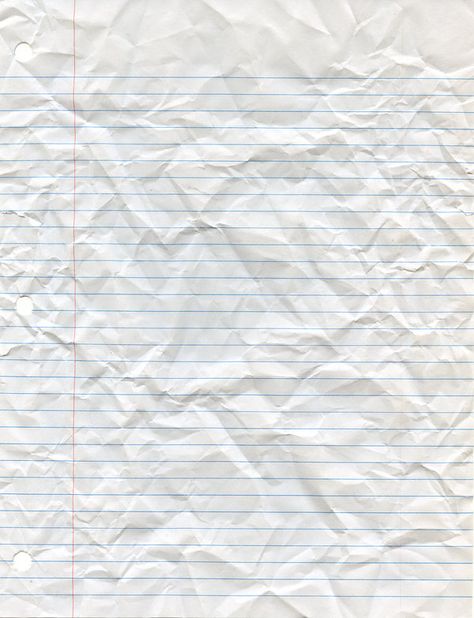 Crumpled Looseleaf Paper by ~Cliffski on deviantART Crumpled Paper Background, Crumpled Paper Textures, Projek Diy, Free Paper Texture, Texture Photoshop, Reka Bentuk Grafik, Desain Buklet, Paper Background Design, Crumpled Paper