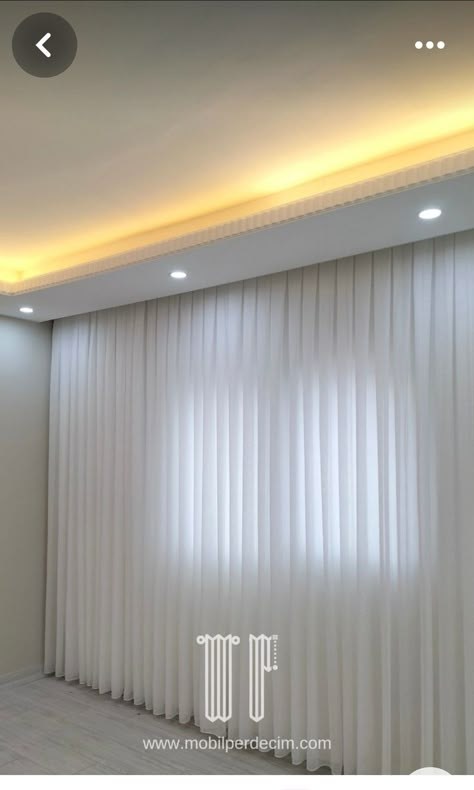 Curtain Cove, Cove Lighting Ceiling, Pelmet Designs, Lounge Room Styling, Gypsum Ceiling Design, Classy Rooms, House Ceiling Design, Diy House Renovations, Minimalist Kitchen Design