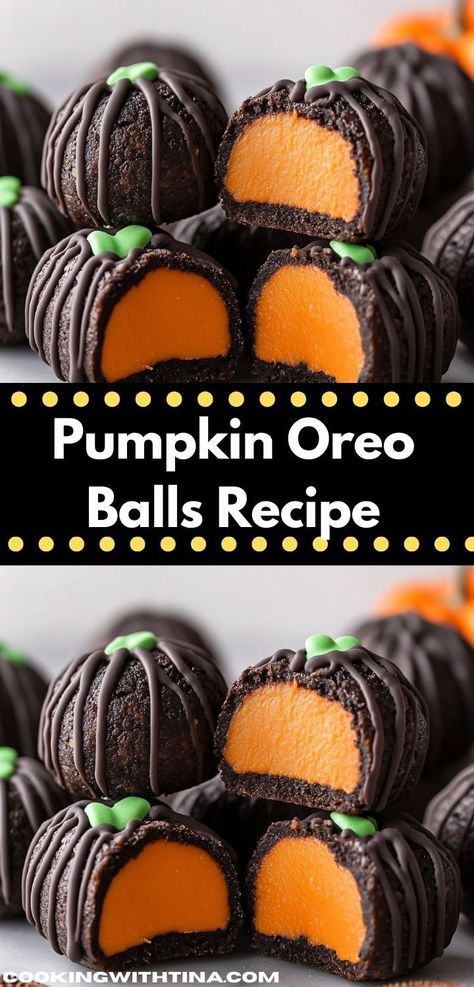 Looking for a quick and satisfying dessert? This Pumpkin Oreo Balls Recipe is super simple to make with just a few ingredients. Enjoy these sweet treats that are sure to please both kids and adults alike. Oreo Balls Recipe, Cream Cheese Oreo, Oreo Balls, Fall Treats, Balls Recipe, Easy Pumpkin, No Bake Treats, Oreo Cookies, White Chocolate Chips