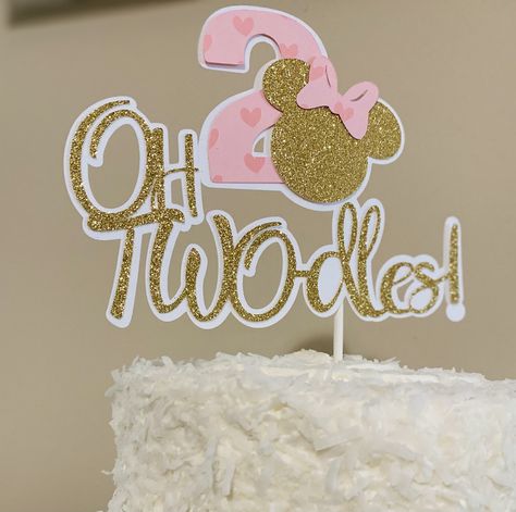 Excited to share this item from my #etsy shop: Oh Twodles Cake Topper, Second Birthday Party , Minnie Birthday Decorations, Minnie Mouse Smash Cake Topper, Girl First Birthday Oh Twodles Cake, Twodles Cake, Second Birthday Girl Theme, Oh Twodles, Minnie Mouse Birthday Theme, Minnie Mouse Cake Topper, Minnie Mouse Party Decorations, Twodles Birthday, Minnie Mouse Birthday Party Decorations