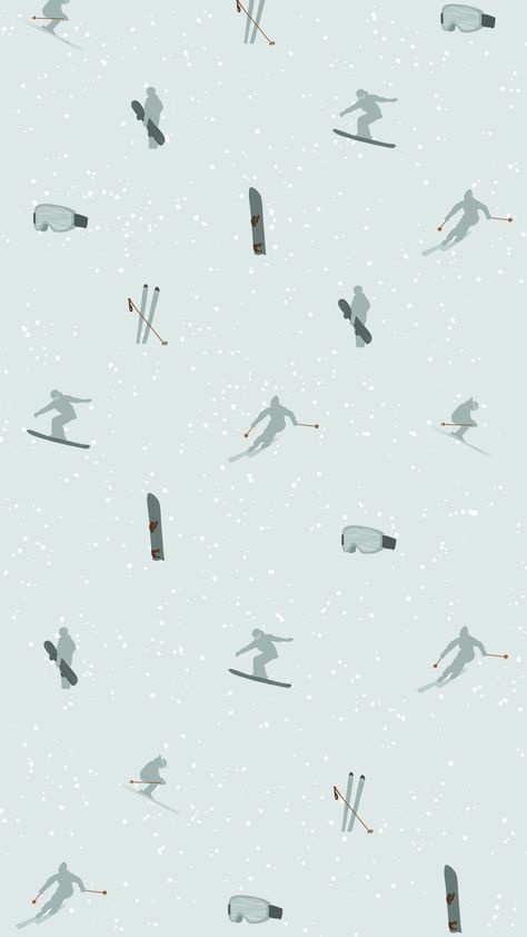 Phone wallpaper perfect for the winter months, and for anyone who loves winter sports. Ski Iphone Wallpaper, Skiing Wallpaper Iphone, Ski Wallpaper, Skiing Wallpaper, Pics For Fb, Ski Aesthetic, Wallpaper Inspiration, Nashville Style, Winter Background