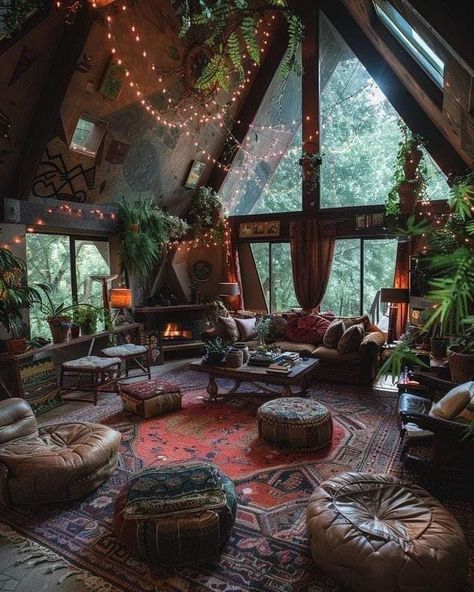 Boho Apartments, Hippie Homes, Store Hacks, House Floor Design, Dollar Store Hacks, Fantasy House, Dream House Rooms, Cozy Room Decor, Aesthetic Rooms