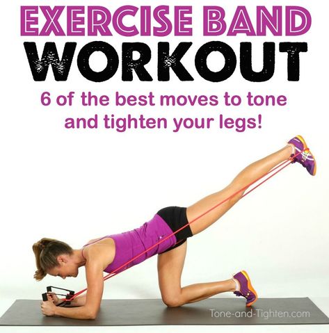 Burnout Workout, Leg Circuit, Leg Workout With Bands, Exercise Band, Band Workouts, Band Exercises, Thigh Workout, Inner Thigh Workout, Body Gym