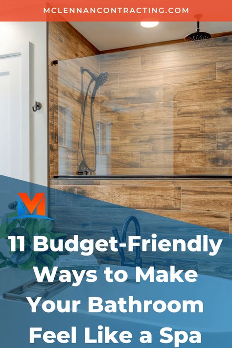 11 Budget-Friendly Ways to Make Your Bathroom Feel Like a Spa Magical Bathroom, Spa Bathroom Design, Bigger House, Bathroom On A Budget, Bathtub Caddy, Best Smelling Candles, Too Close For Comfort, Washroom Decor, Crochet Baby Blanket Free Pattern