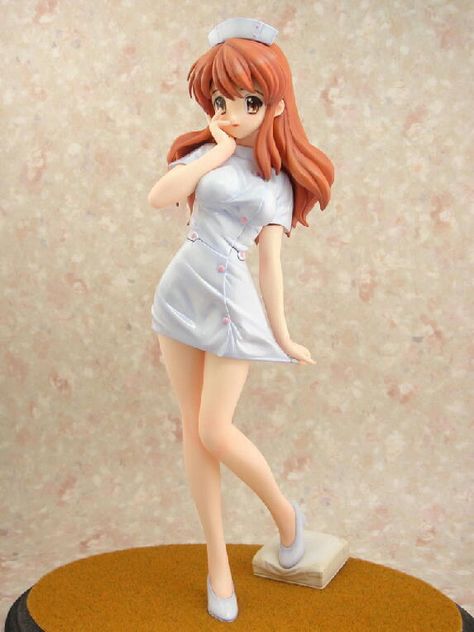 [Close] Asahina Mikuru Nurse Sol International Limited Ver. (White) (PVC Figure) Package10 Nurse Reference, Nurse Pose, Nurse Pose Reference, Figure Reference, Greta Garbo, Cute Nurse, Cool Poses, Anime Figures, Anime Style