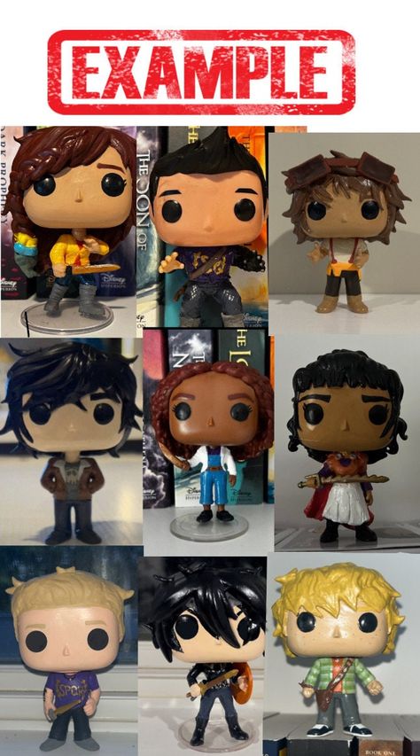 Custom Percy Jackson Figures! Preorders take 2-4 weeks! Regular take 1-3 Weeks Percy Jackson Funko Pop, Percy Jackson Merch, Percy Jackson Birthday, Percy Jackson Cosplay, Piper Mclean, Pop Disney, Percy Jackson Characters, Percy Jackson Memes, Leo Valdez