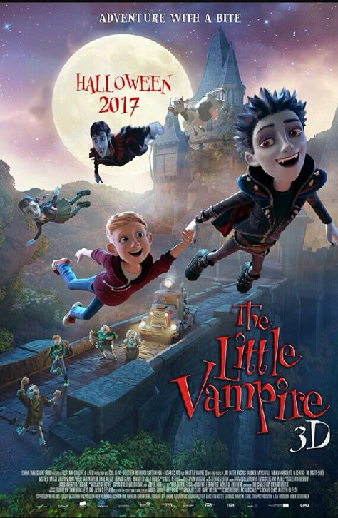 The Little Vampire, Tam Film, Little Vampire, Good Animated Movies, A Wrinkle In Time, Film Anime, Film Disney, Vampire Hunter, Movies 2017