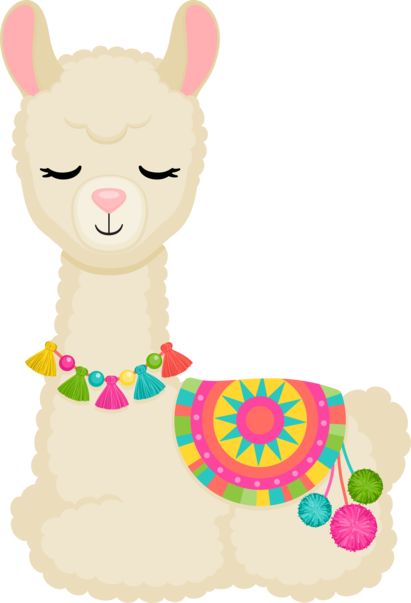 Llama Drawing, Llama Pictures, Babby Shower, Creative Clips Clipart, Llama Birthday, Llama Drama, Cute Llama, Cute Clipart, Kawaii Wallpaper