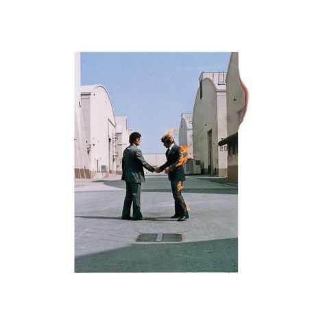 Rock Album Cover, Pink Floyd Music, Atom Heart Mother, Classic Rock Albums, Pink Floyd Albums, Rock Album Covers, Educational Wall Art, David Gilmour, Wish You Were Here