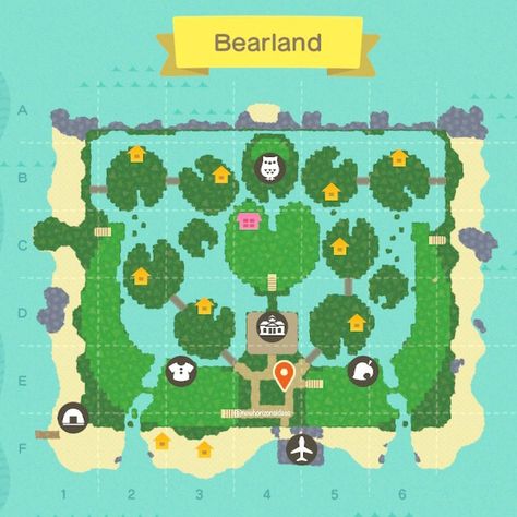 Animal Crossing Inspiration on Instagram: “This is the Lilypad Island! And you know what? It’s mine! 👀 For YouTube I made a video about planning and progressing the layout, check it…” Animal Crossing Island Map Ideas Easy, Animal Crossing Island Layout, Animal Crossing Inspiration, Acnh Layout, Dream Address, Motif Acnl, Frog Theme, Ac New Leaf, Animal Crossing Memes