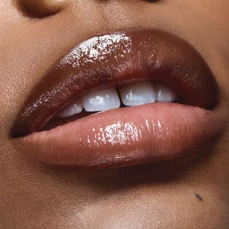 Mary Keith Beauty Parlour on Instagram: “Glistening gloss by @kkwbeauty” Glossy Lip Balm, Water Makeup, Glossier Lip Balm, Beauty Parlour, Kkw Beauty, Brown Lipstick, Beauty Parlor, Lip Products, Glossy Lips