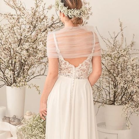 Category:Bolero,Women's Wrap,Bridal's Wraps,Shrug; Embellishment:Pure Color,Bow(s); Season:All Seasons; Fabric:Tulle; Sleeve Length:Sleeveless; Tips:Only Wraps; Style:Bridal,Voiles Sheers; Occasion:Wedding,Engagement; Trends:Elegant; Listing Date:07/22/2022; Production mode:Self-produce; Sleeve Length:; Shoulder to waist:; Shoulder:; Shoulder to bust:; Bust point to bust point:; Bust:; SizeChart1_ID:255:179980; Size chart date source:Provided by Supplier. Bolero Shrug, Bridal Wrap, Wedding Wraps, Tulle Wedding, British Indian, Turks And Caicos Islands, Pure Color, Sleeveless Wedding Dress, Brunei