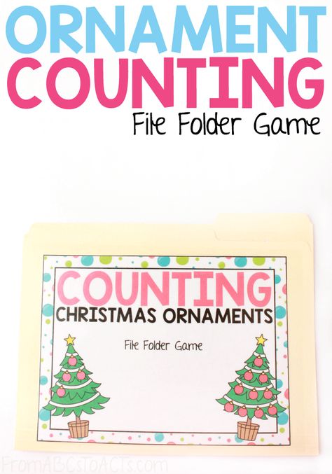 Christmas File Folder Games, File Folder Games Free, File Folder Games Preschool, Halloween To Christmas, Folder Activities, Social Stories Preschool, File Folder Activities, Homeschool Routine, Kids Math