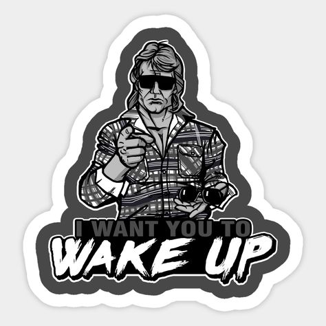 Car Window, Hard Hats, Funny Stickers, Custom Stickers, Favorite Tv Shows, Wake Up, Sticker Design, Water Bottles, Darth Vader