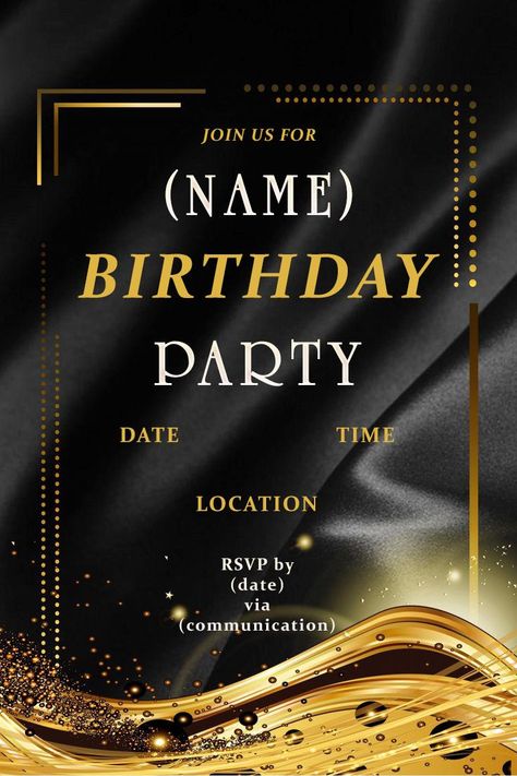 Safari birthday invitation template