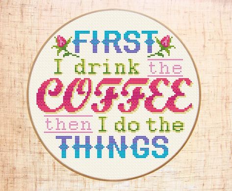 Set Quotes cross stitch pattern Modern cross stitch Home sweet | Etsy Cross Stitch Coffee, Stitch Coffee, Galaxy Cross, Quote Cross Stitch, Modern Quotes, White Symbol, Funny Cross Stitch Patterns, Subversive Cross Stitch, Drink Gift