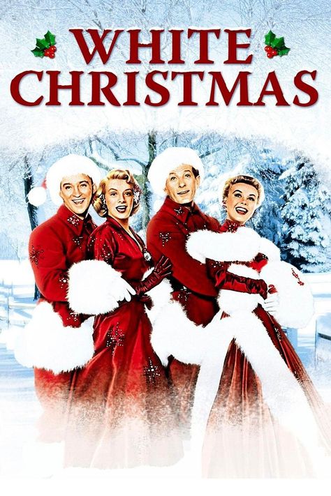 Christmas Movie Poster, White Christmas Movie, Vera Ellen, Rosemary Clooney, Best Christmas Movies, Christmas Films, Classic Christmas Movies, Movies Worth Watching, Fred Astaire