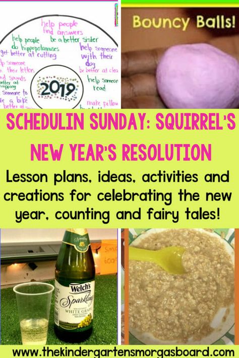 Squirrels New Years Resolution, Fairy Tale Math, Counting Collections, Holiday Classroom Activities, Free Poems, Counting Bears, Kindergarten Anchor Charts, Kindergarten Smorgasboard, Turn And Talk