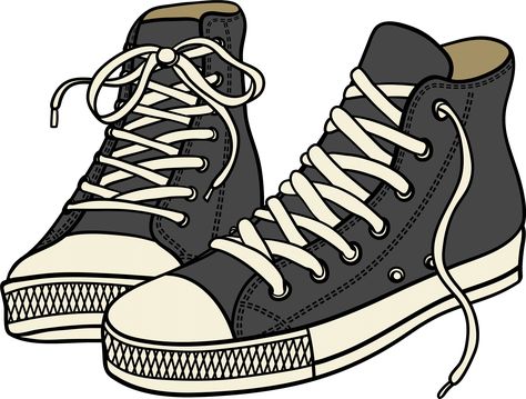 Sepatu Air Jordan, Shoes Clipart, Shoes Vector, Обувь Air Jordan, Tenis Converse, Sneakers Illustration, Shoes Png, Grey Converse, Cartoon Shoes