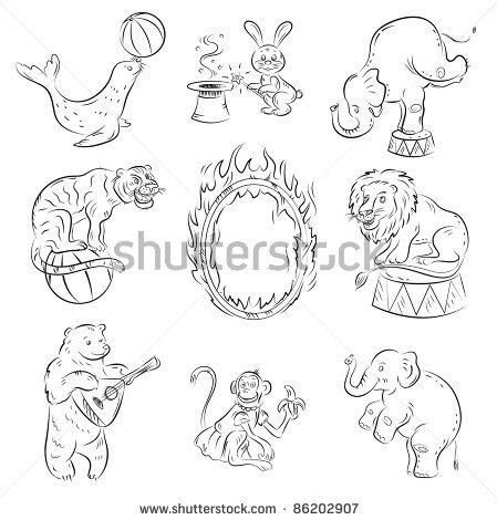 circus animal sketches - Google Search Circus Tent Drawing, Tent Drawing, Circus Tattoo, Circus Illustration, Easy Animal Drawings, Circus Animals, Dark Art Drawings, Circus Theme, Animal Sketches