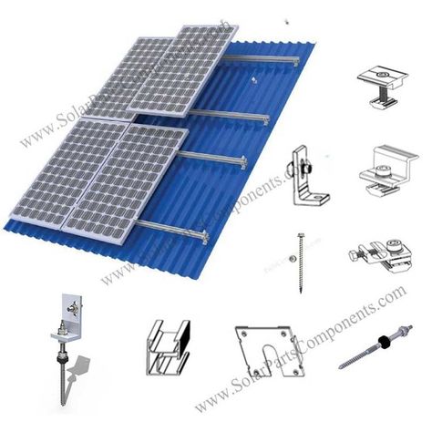 Solar Panel Roof Design, Solar Panel Mounts, Corrugated Metal Roof, Solar Energy Projects, Public Toilet, Solar Panels Roof, Pv Panels, Solar Power Diy, Solar Energy Panels