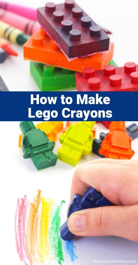 Crayon Molds Diy, Lego Crayons, Crayon Molds, Craft Activities For Toddlers, Bath Crayons, Diy Crayons, Crayon Gifts, Crayon Crafts, Growing Child